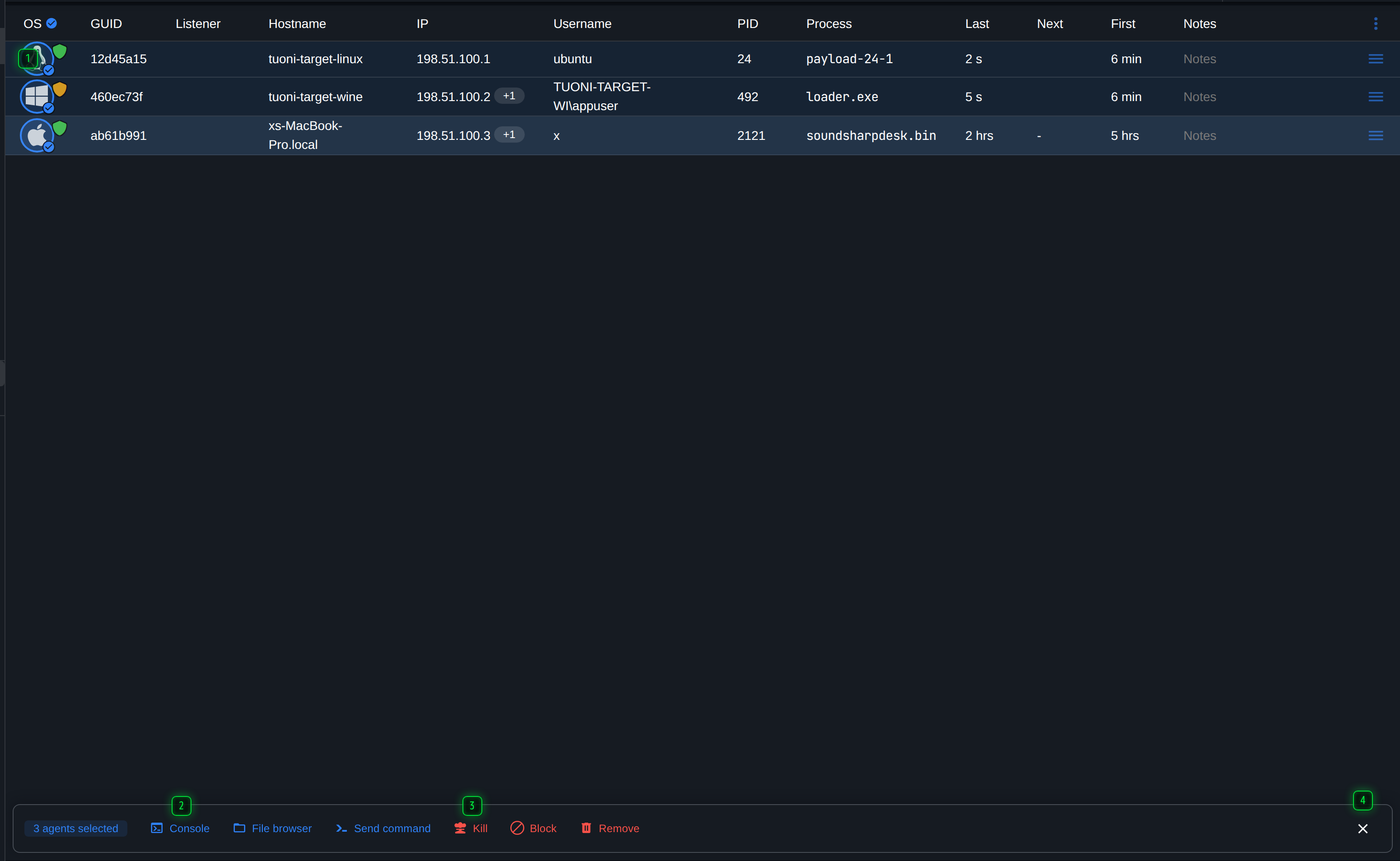 Multi-select and the bulk action bar